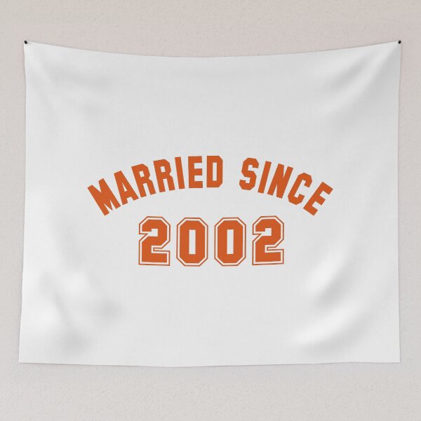 Item preview, Married since 2002 designed and sold by Vectorqueen.