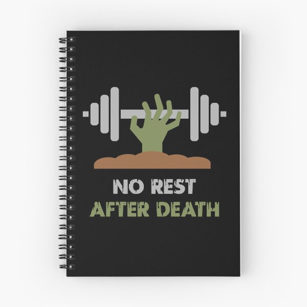 Item preview, No Rest After Death Zombie Workout Design designed and sold by ElectroSphere46.