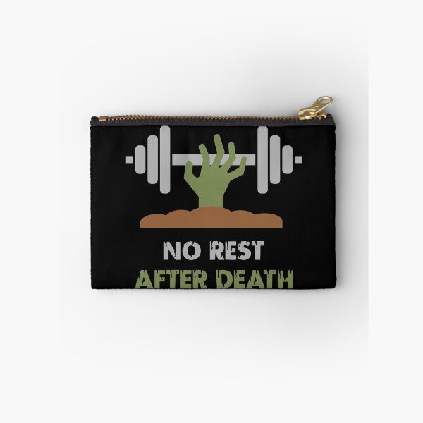 Item preview, No Rest After Death Zombie Workout Design designed and sold by ElectroSphere46.