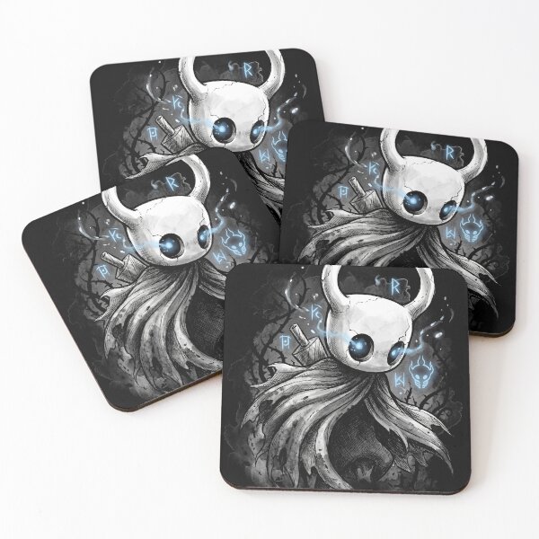 Item preview, Hollow Knight Ghost Navy Cape Broken Nail Portrait designed and sold by Senpaiwaves.
