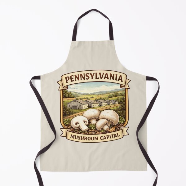 Item preview, Pennsylvania - The USA Mushroom Capital designed and sold by Myra365Art.