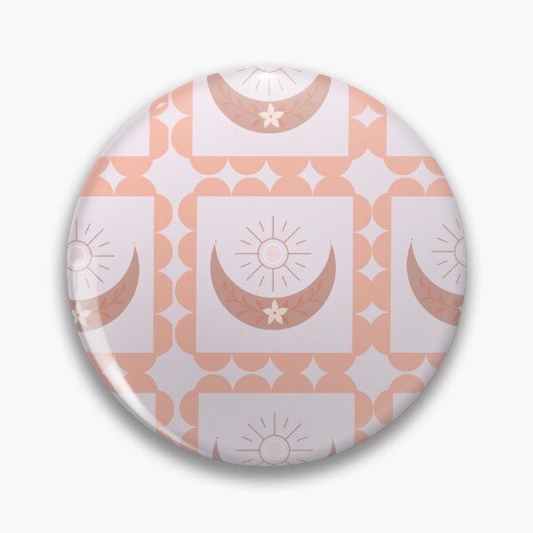 Item preview, Floral Moon & Scalloped Celestial Symbols  designed and sold by theurbanwarrior.