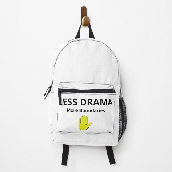 Item preview, Less Drama More Boundaries – Self Care Minimalist Quote designed and sold by FreshLineArts.