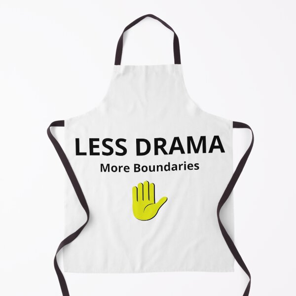 Item preview, Less Drama More Boundaries – Self Care Minimalist Quote designed and sold by FreshLineArts.