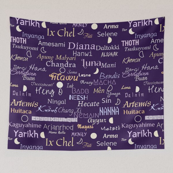 Item preview, Moon Deities of Mythology  designed and sold by JaygiesDesign.