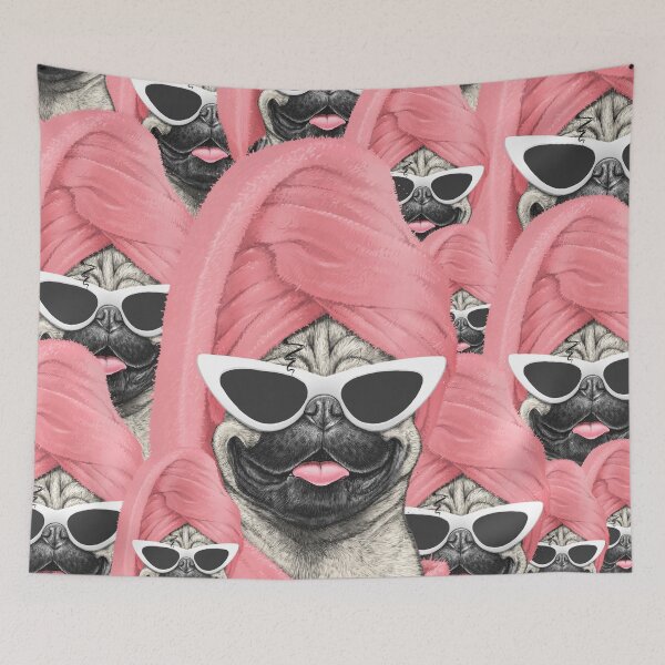 Item preview, Pug after bath designed and sold by NIKITA KORENKOV NikKor.
