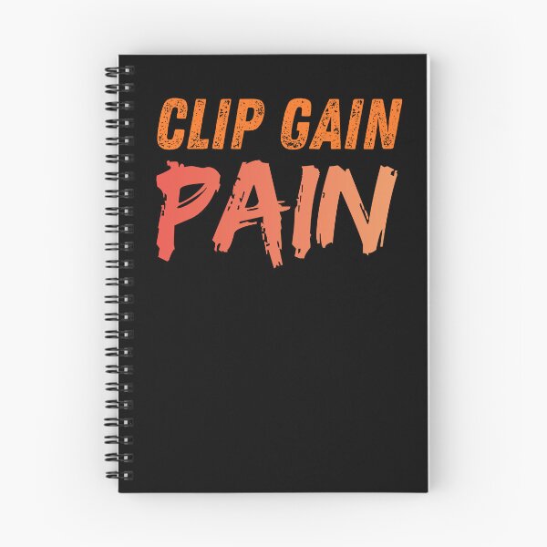 Item preview, Clip Gain Pain designed and sold by Brownpants.