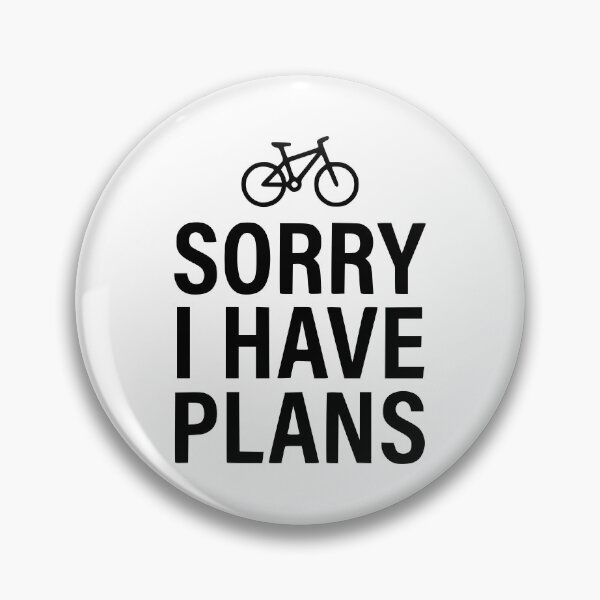 Item preview, Bicycle Sorry I Have Plans Funny MTB designed and sold by LoomLevel.