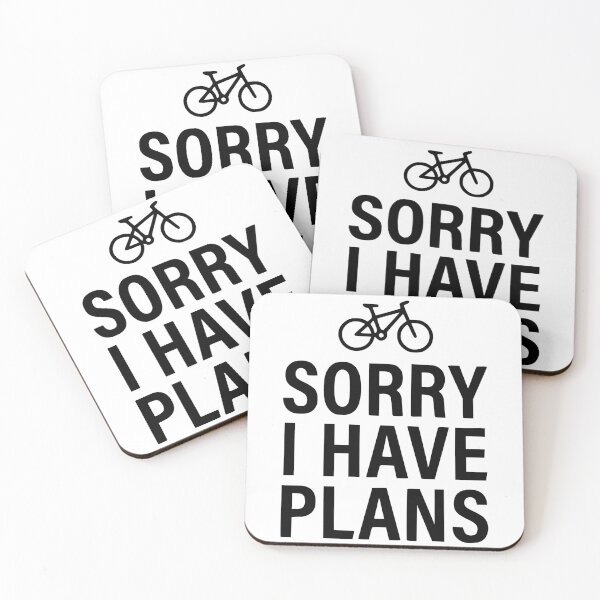 Item preview, Bicycle Sorry I Have Plans Funny MTB designed and sold by LoomLevel.