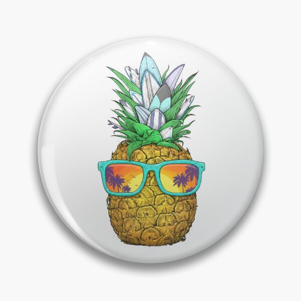 Item preview, Surfer pineapple designed and sold by NIKITA KORENKOV NikKor.