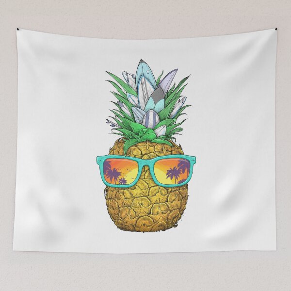 Item preview, Surfer pineapple designed and sold by NIKITA KORENKOV NikKor.