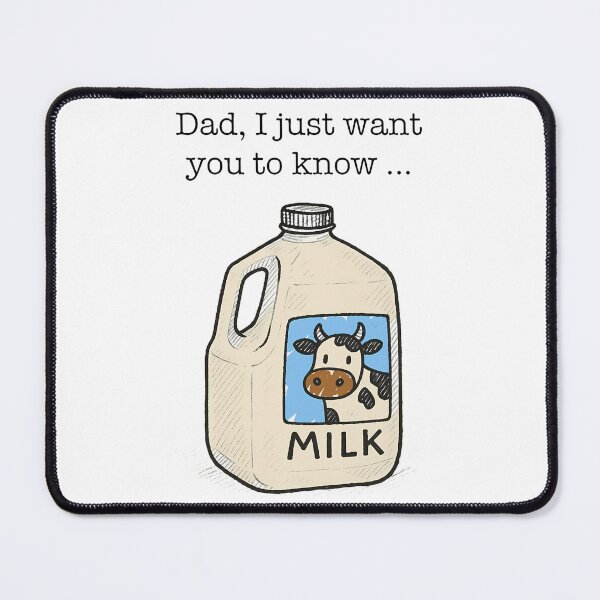 Item preview, Funny Dad Milk Joke designed and sold by sanasoniro.