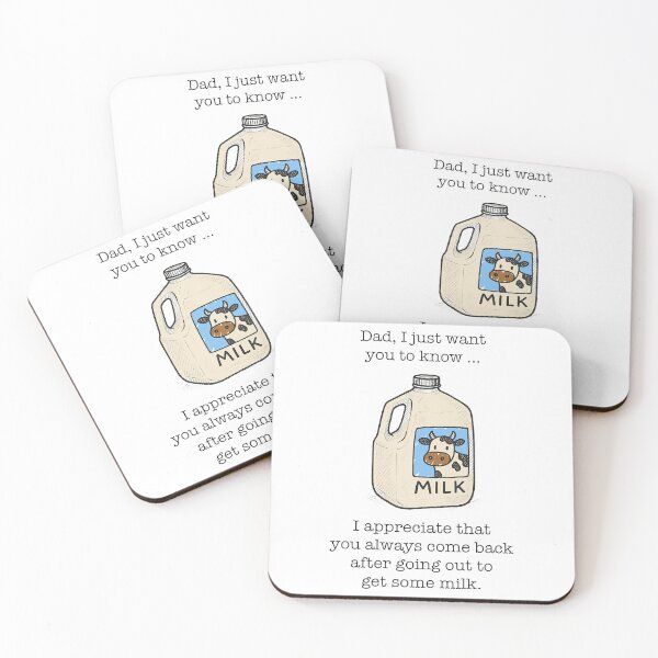 Item preview, Funny Dad Milk Joke designed and sold by sanasoniro.