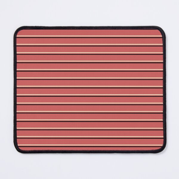 Item preview, Indian red horizontal stripes designed and sold by Mint + Midnight.