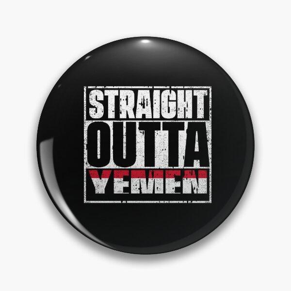 Item preview, Straight Outta Yemen Flag designed and sold by CosmoKitsch.