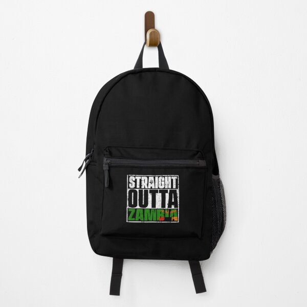 Item preview, Straight Outta Zambia Flag designed and sold by CosmoKitsch.