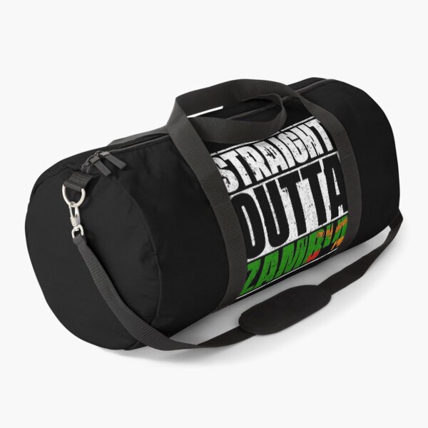 Item preview, Straight Outta Zambia Flag designed and sold by CosmoKitsch.