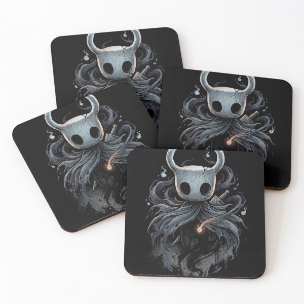 Item preview, Ghost Hollow Knight Silent Protagonist Portrait designed and sold by Senpaiwaves.