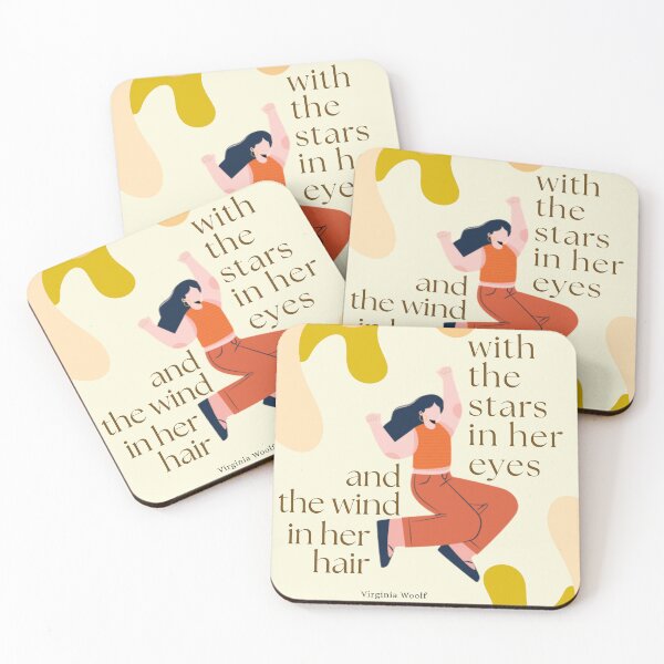 Item preview, Virginia Woolf quote designed and sold by ArtsyLouise.