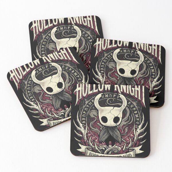 Item preview, Hollow Knight Ghost: Void Heart & Pure Vessel designed and sold by Senpaiwaves.