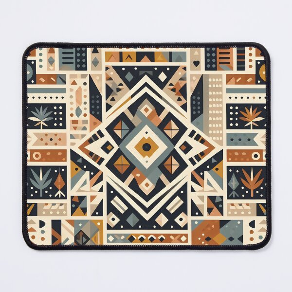 Item preview, Modern Geometric Tribal Boho Pattern Art designed and sold by Apex Designs.