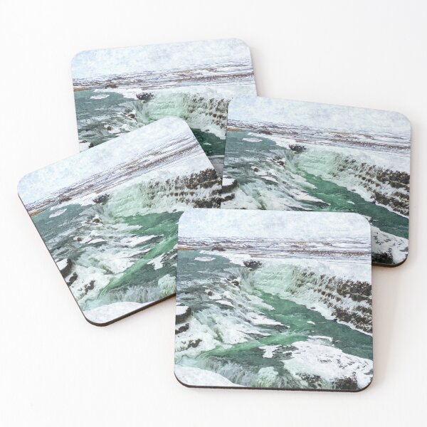 Item preview, Winter landscape in Iceland designed and sold by AsahiNoAme.