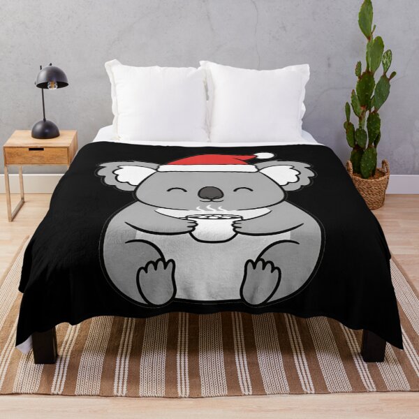 Item preview, Cute Kawaii Santa Koala Drinking Hot Cocoa designed and sold by k3rstman1.