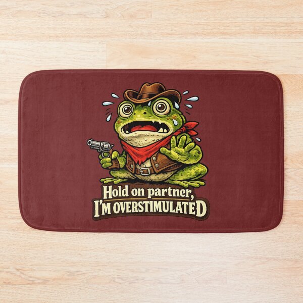 Item preview, Hold on partner, I'm overstimulated  designed and sold by LaffinLair.
