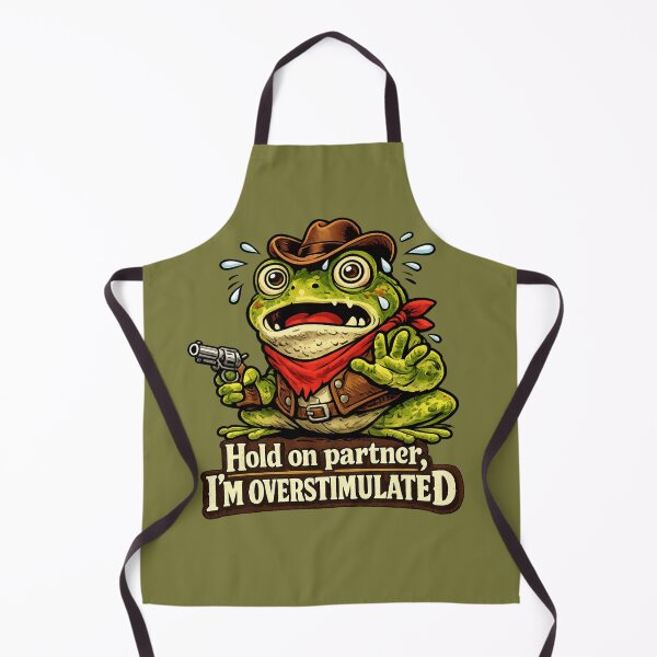 Item preview, Hold on partner, I'm overstimulated designed and sold by LaffinLair.