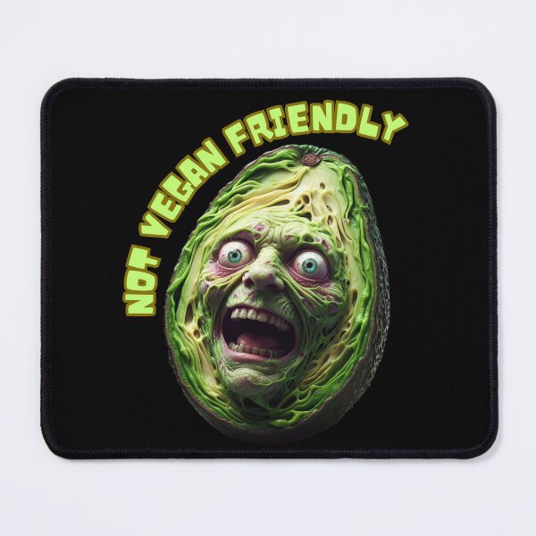 Item preview, Not Vegan Friendly | Gory Avocado Zombie Satire designed and sold by EllaWerk.