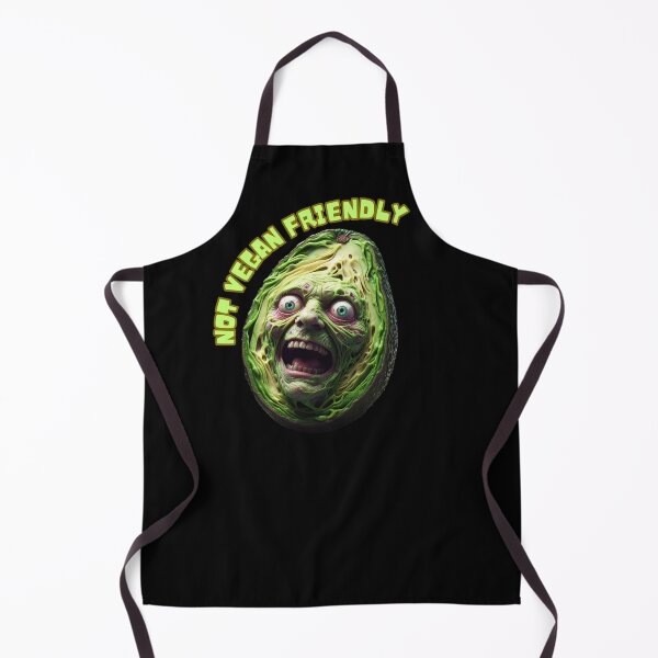 Item preview, Not Vegan Friendly | Gory Avocado Zombie Satire designed and sold by EllaWerk.