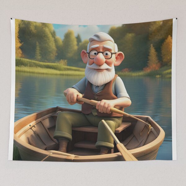 Item preview, Old Man lake Fishing designed and sold by Colin Bentham.