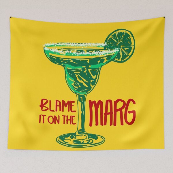 Item preview, Blame It on the Margarita Retro Illustration designed and sold by MaiZephyr.