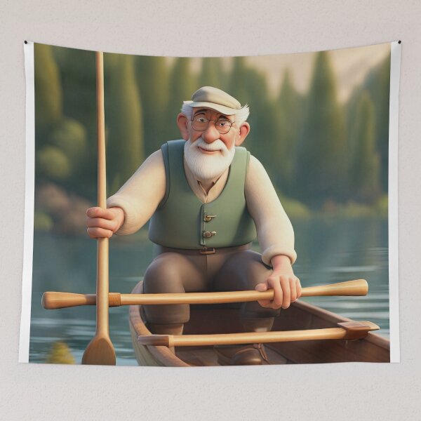 Item preview, Old Man lake Fishing designed and sold by Colin Bentham.