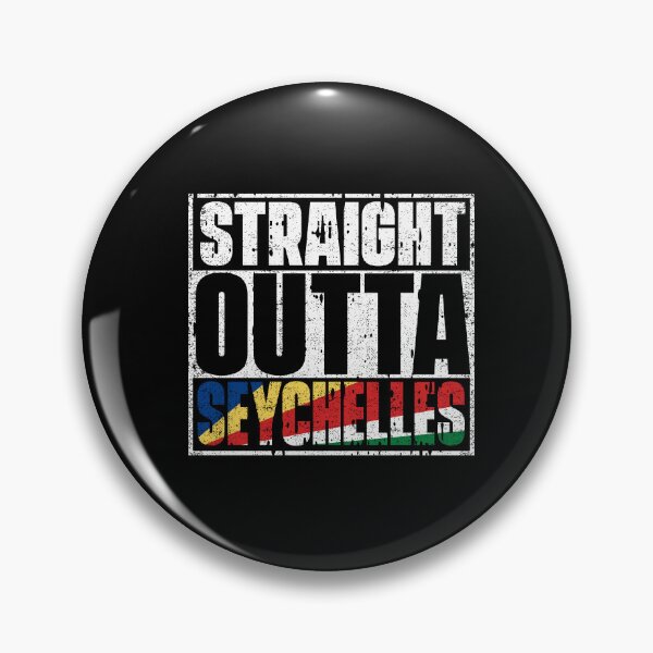 Item preview, Straight Outta Seychelles Flag designed and sold by CosmoKitsch.