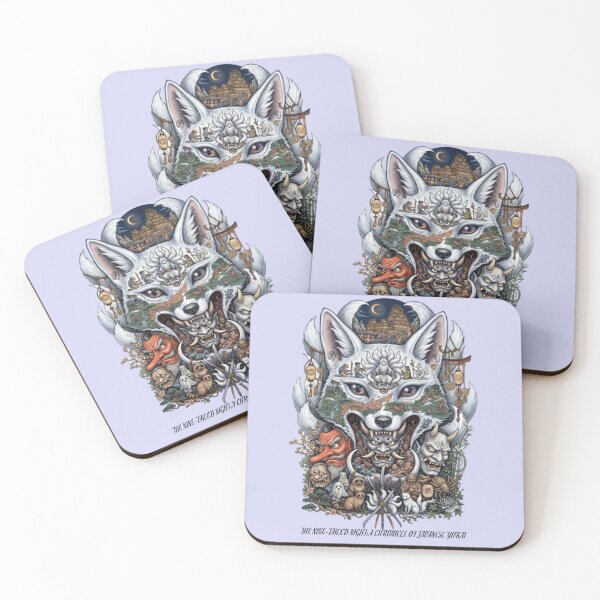 Item preview, THE NINE-TAILED NIGHT: A CHRONICLE OF JAPANESE YOKAI designed and sold by sunbowjp stadio.