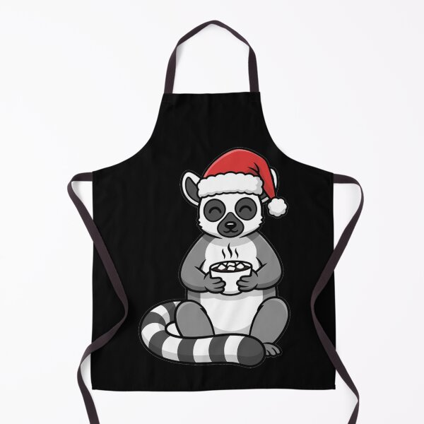 Item preview, Cute Christmas Lemur with Hot Chocolate Cocoa designed and sold by k3rstman1.