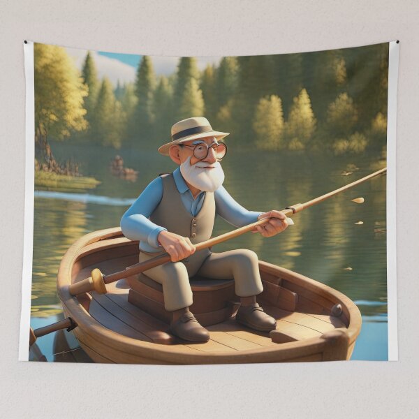 Item preview, Old Man lake Fishing designed and sold by Colin Bentham.