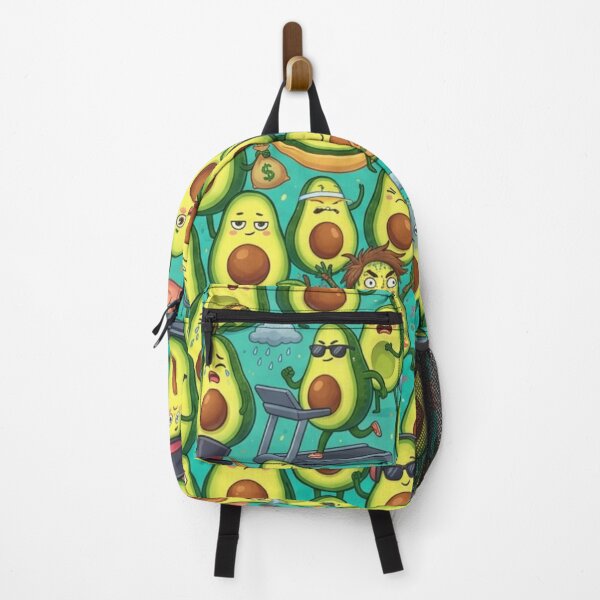 Item preview, Avocado Personality Pattern designed and sold by Imaginarium of Chaos falcon88 .