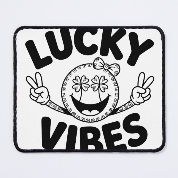 Item preview, Minimalist Line Art Lucky Clover Smiley designed and sold by Bloomkept.