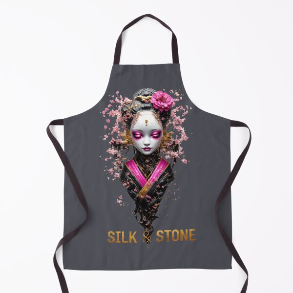 Item preview, Silk & Stone - Neon Sovereign Geisha White Porcelain_ Edition_03 designed and sold by Shift-Bloom.