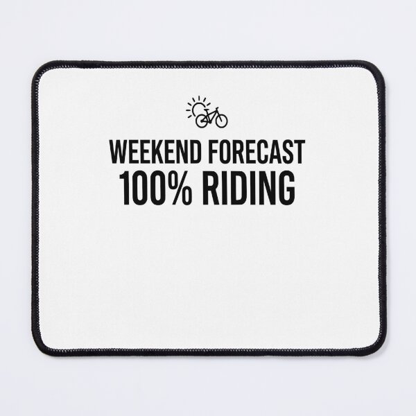 Item preview, Mountain Bike Weekend Forecast Riding designed and sold by LoomLevel.