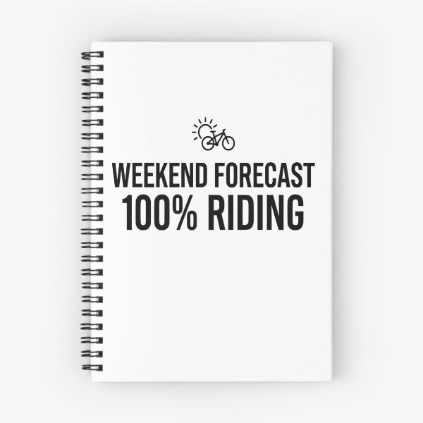 Item preview, Mountain Bike Weekend Forecast Riding designed and sold by LoomLevel.