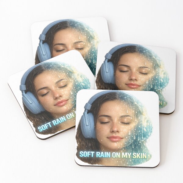 Item preview, Soft Rain on My Skin — Liquid DNB Symbiosis designed and sold by  ZenRave Designs.
