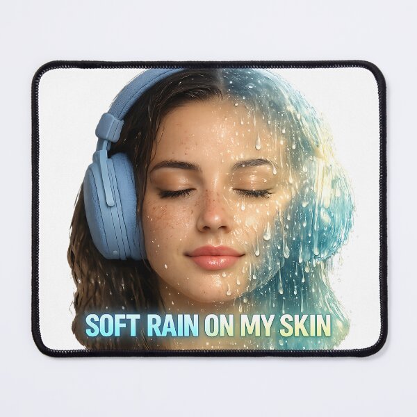 Item preview, Soft Rain on My Skin — Liquid DNB Symbiosis designed and sold by  ZenRave Designs.