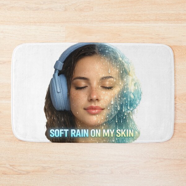Item preview, Soft Rain on My Skin — Liquid DNB Symbiosis designed and sold by  ZenRave Designs.