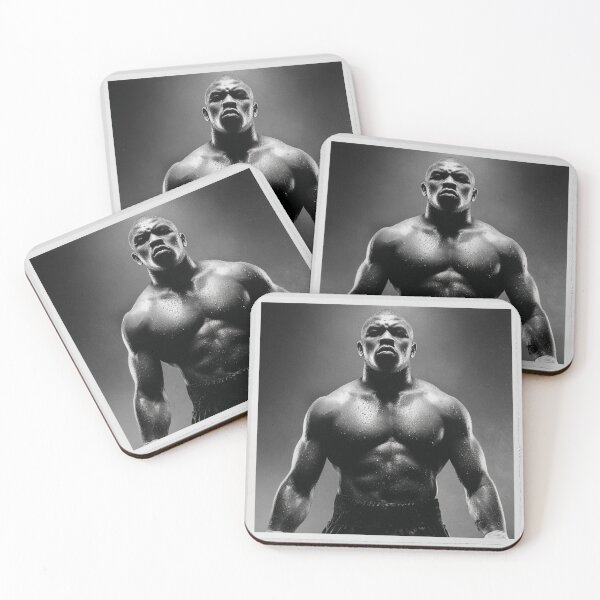 Item preview, Powerful Boxer ready to fight! boxing art  designed and sold by ARbyCharlie.