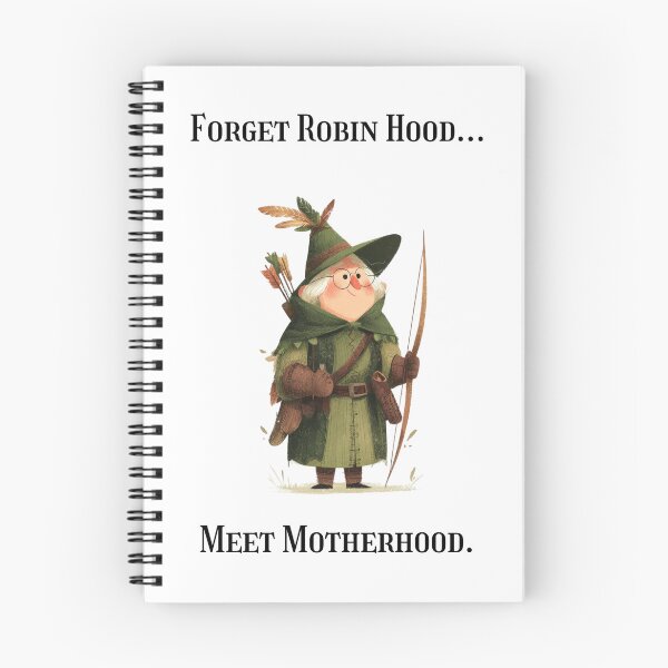 Item preview, Funny Motherhood Robin Hood Mothers Day Card designed and sold by VibePrints101.