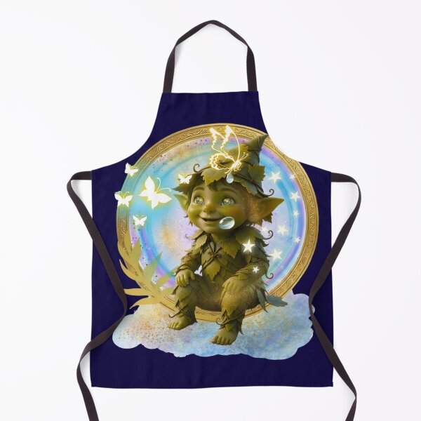 Item preview, Forest Baby Spirit: Gilded Nature Guardian designed and sold by Diseño que alegran tu día.