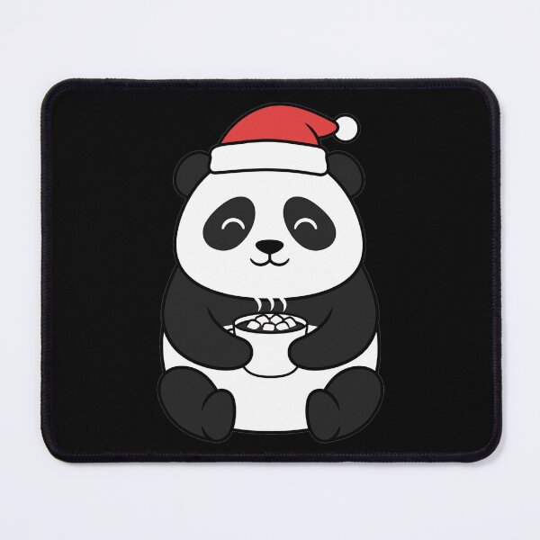 Item preview, Cute Kawaii Christmas Panda with Hot Cocoa designed and sold by k3rstman1.